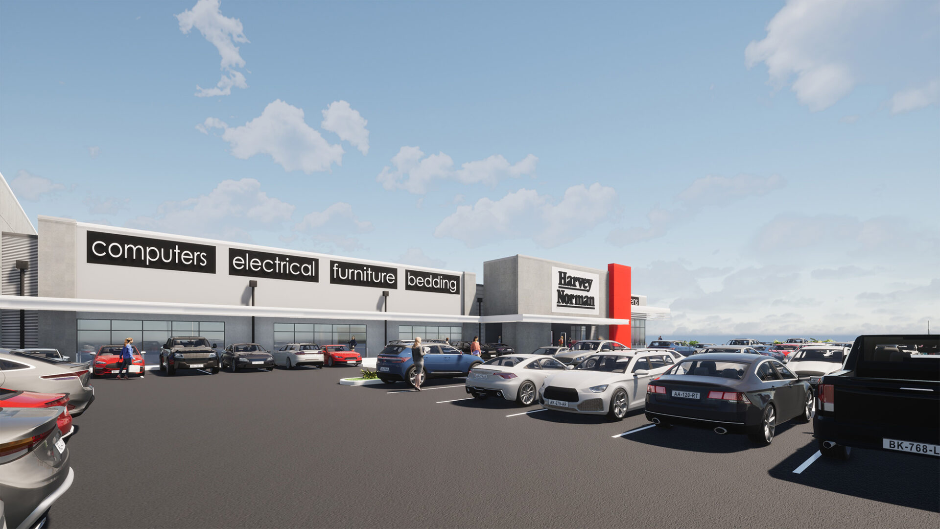 Harvey Norman Blenheim Structural Design Lab NZ