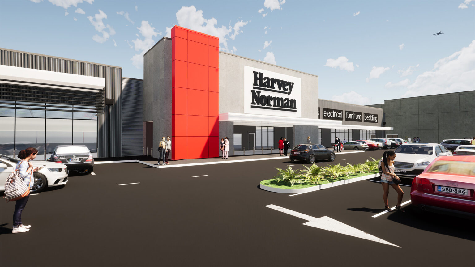 Harvey Norman Masterton Structural Design Lab NZ